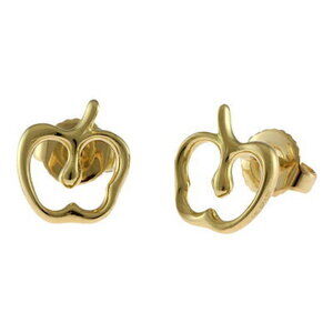 Tiffany Apple Earrings Gold Co